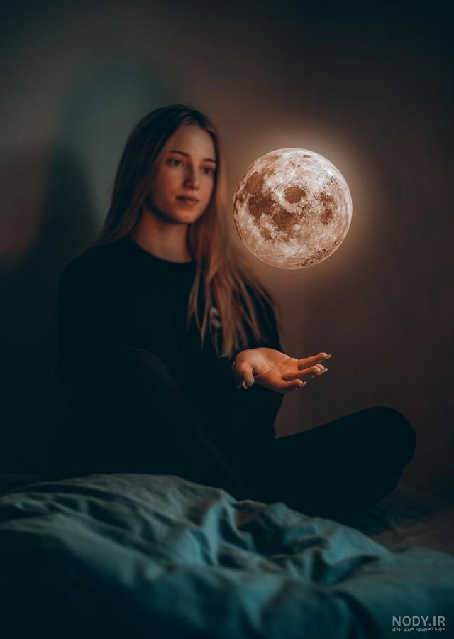 عکس پروفایل ماه و ستاره