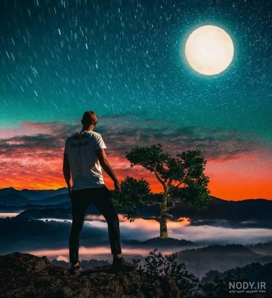 معنی عکس پروفایل ماه