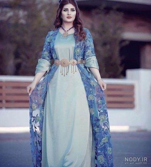 عکس لباس کردی دخترانه