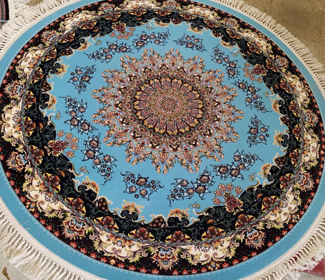 فرش ابی فیروزه ای