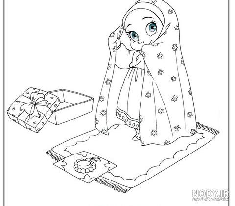 نقاشی در مورد نماز خواندن نقاشی در مورد نماز خواندن