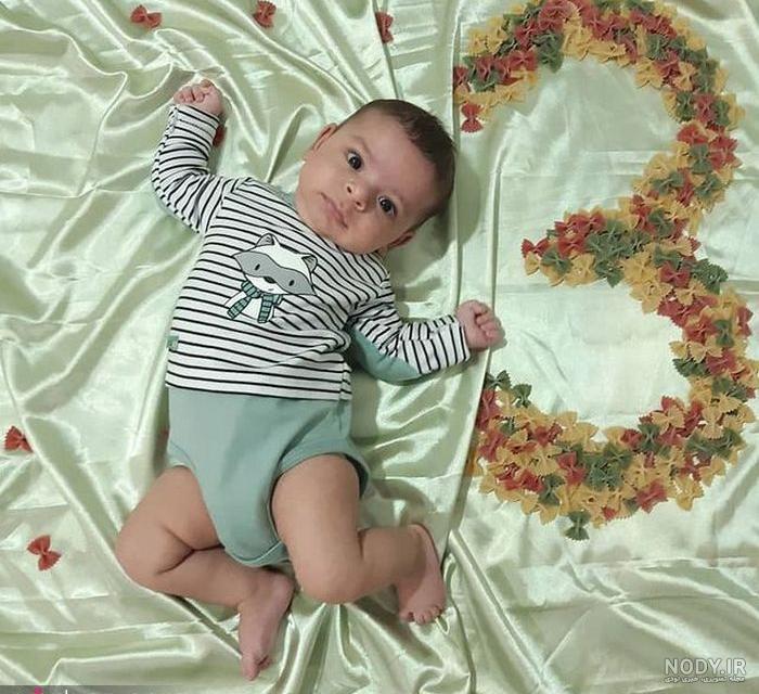 ماهگرد نوزاد پسر یک ماهگی