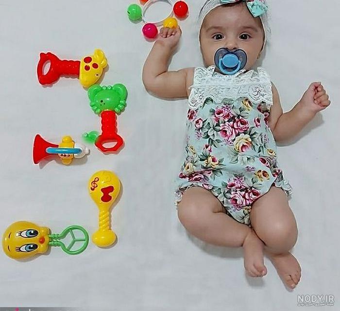 کیک نوزادی دخترانه