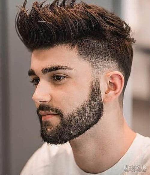 عکس خط ریش مردانه جدید