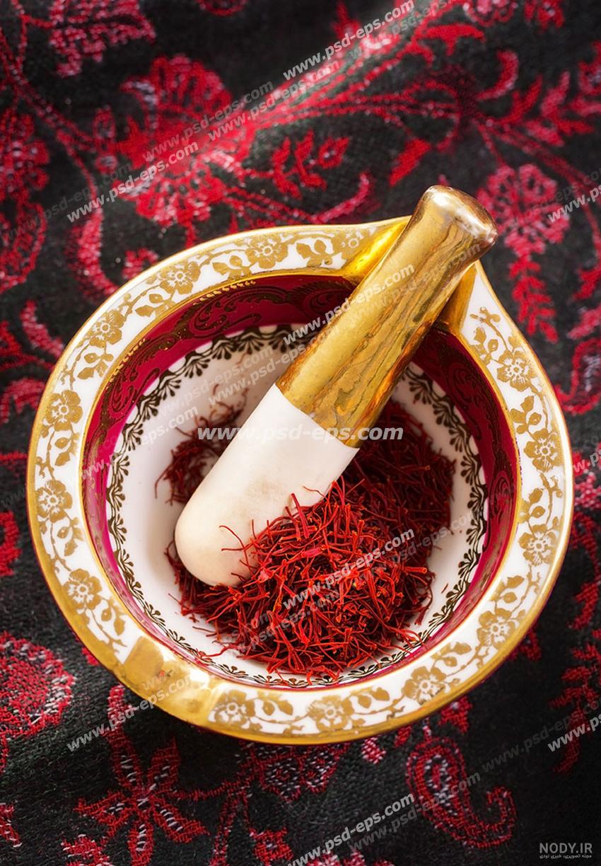عکس تبلیغ زعفران
