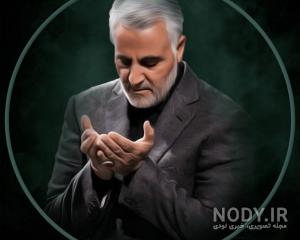 عکس حاج قاسم سلیمانی پروفایل