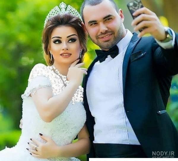 عکس عروس و داماد عاشقانه عکس عروس و داماد عاشقانه