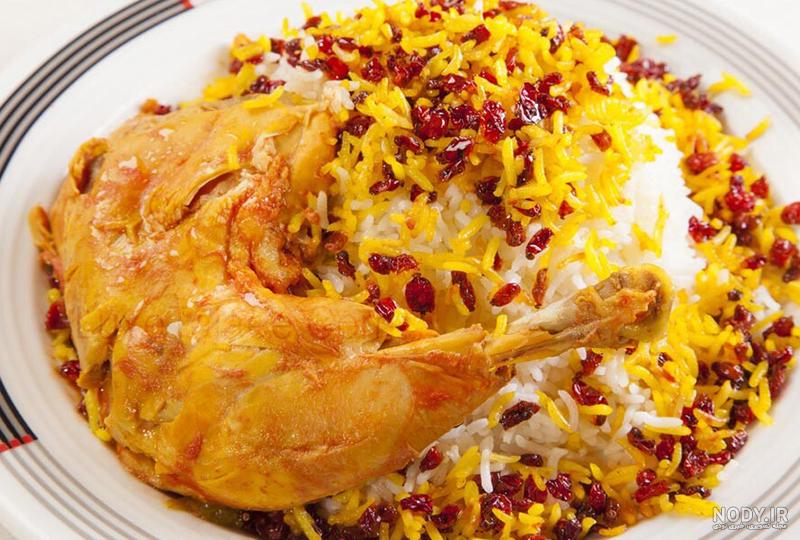 طرز تهیه زرشک پلو با مرغ ساده خانگی