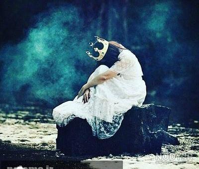 عکس دختر تنها در غروب عکس دختر تنها در غروب