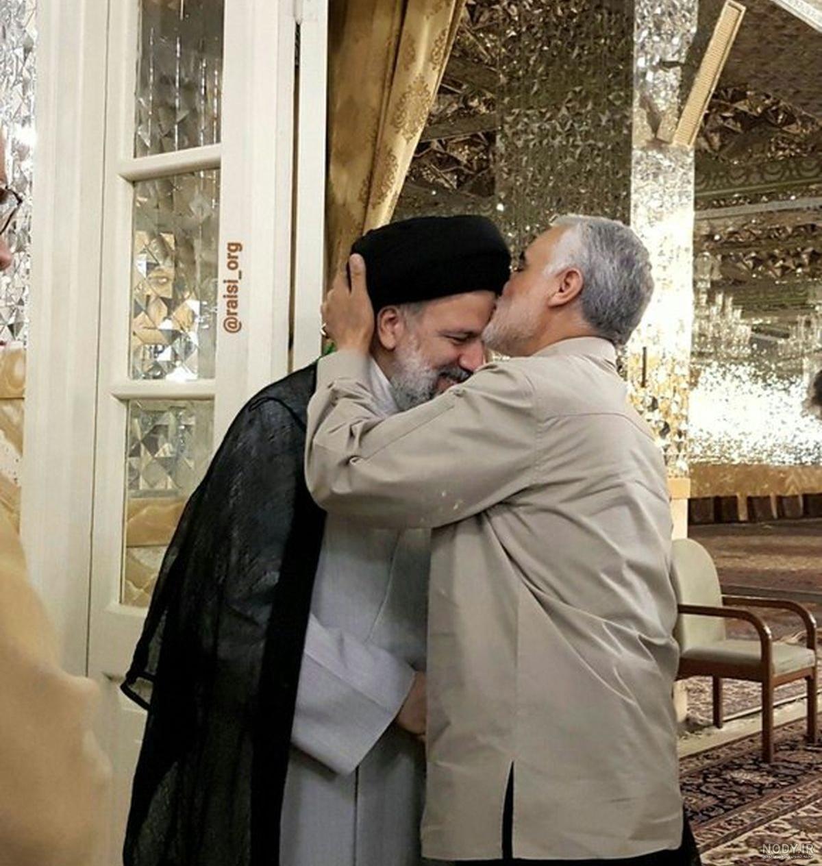 عکس سردار سلیمانی و رئیسی