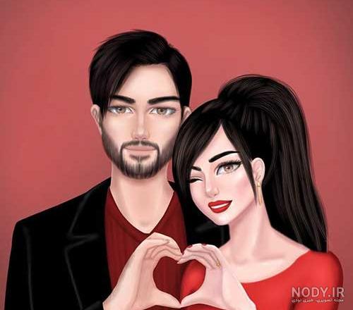 عکس کارتونی بغل عاشقانه عکس کارتونی بغل عاشقانه