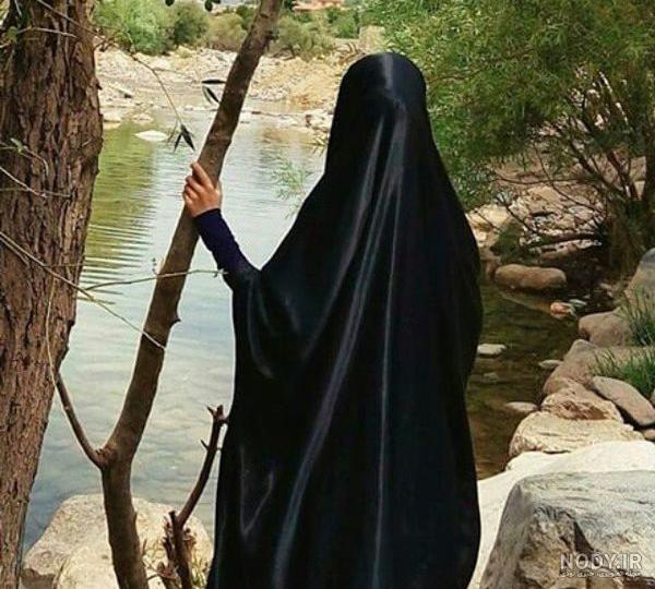 دختر چادری مذهبی