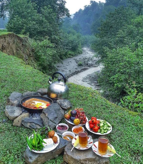 عکس طبیعت آبی