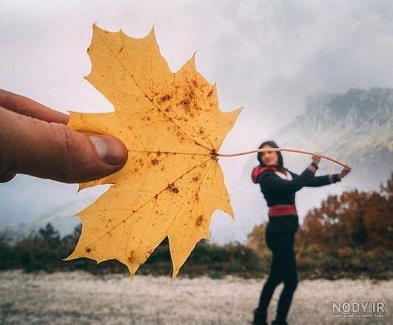 عکس هنری پاییزی