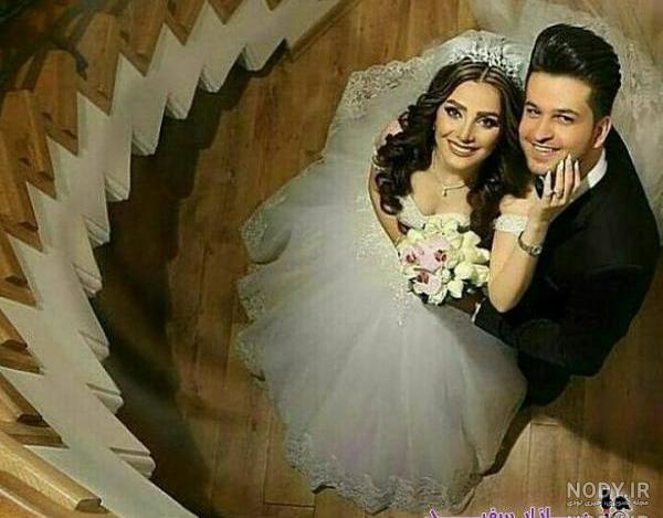 عکس عروس تنها زیبا