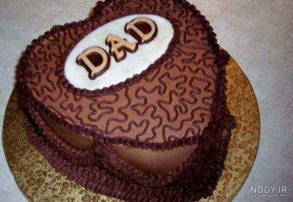 کیک روز پدر ساده