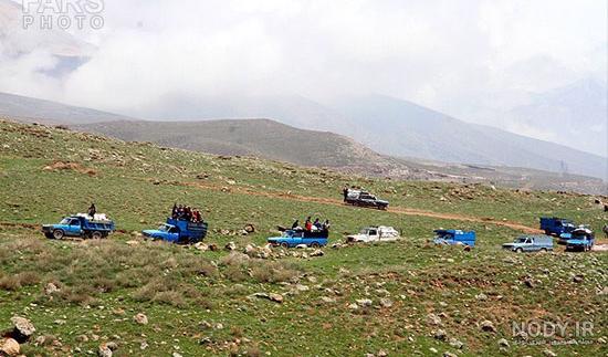 عکس برف در چالوس
