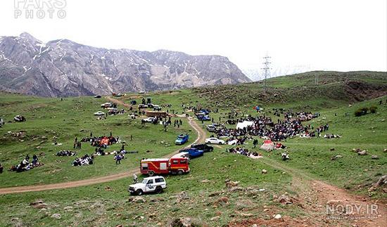 عکس برفی چالوس