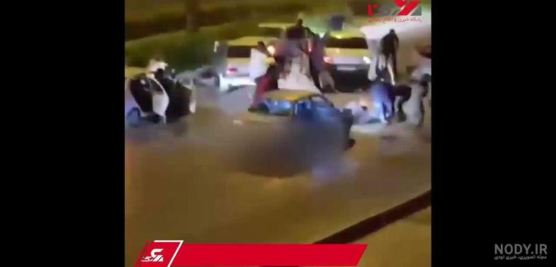 کشته شدن عروس و داماد در تصادف