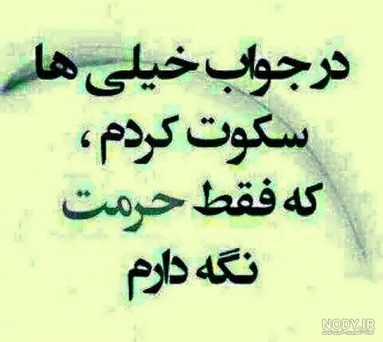 شعر درباره سکوت و فریاد
