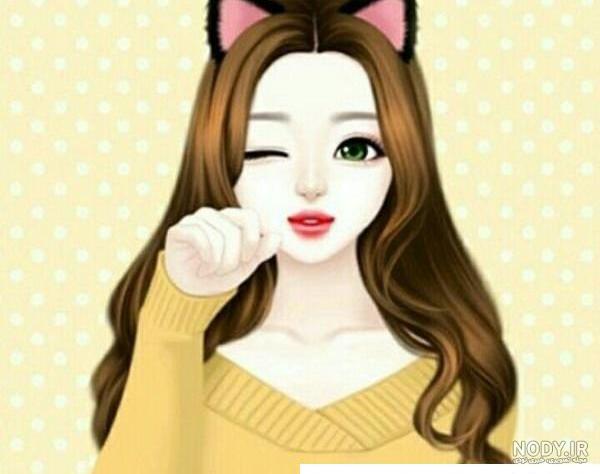 عکس عروسک صورتی