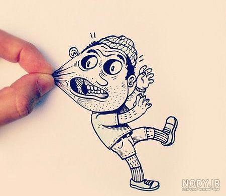 ایده نقاشی ترکیبی