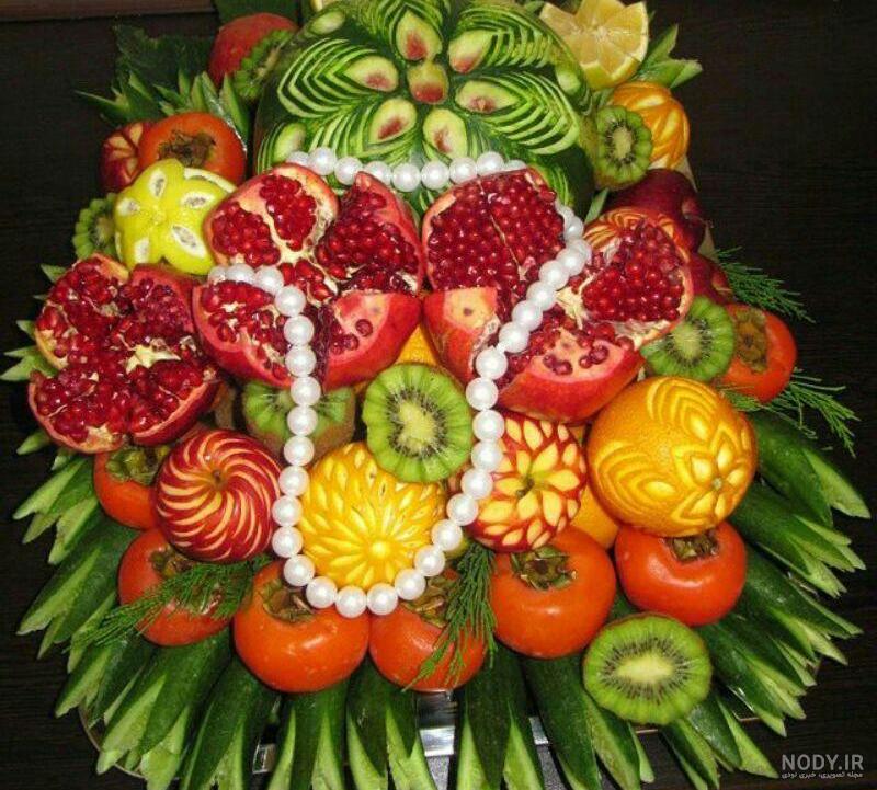 تزیین ماهی شب یلدا برای عروس تزیین ماهی شب یلدا برای عروس