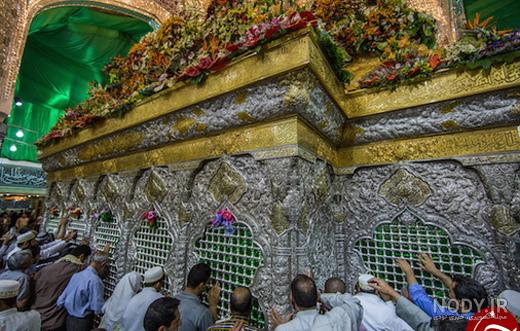 عکس نوشته های حدیث امام حسین