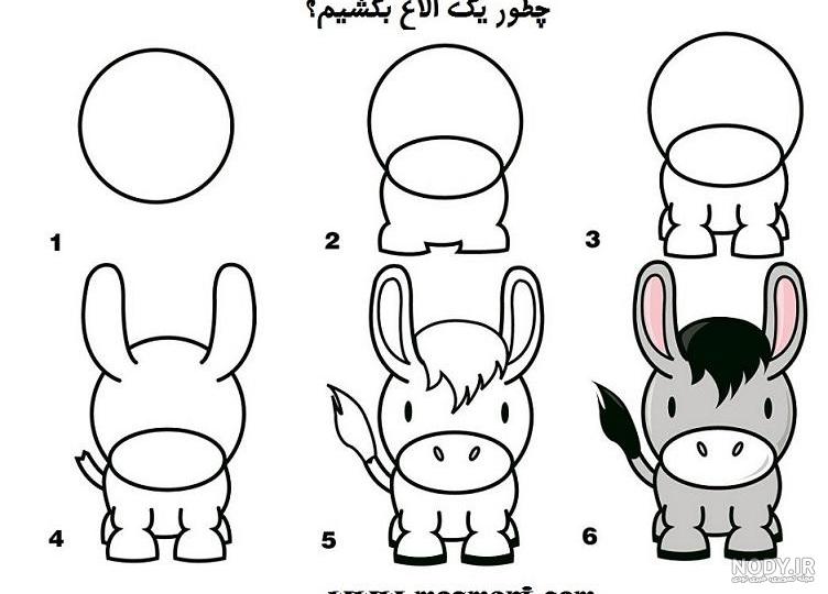 نقاشی ساده دخترانه با مداد رنگی مرحله به مرحله نقاشی ساده دخترانه با مداد رنگی مرحله به مرحله