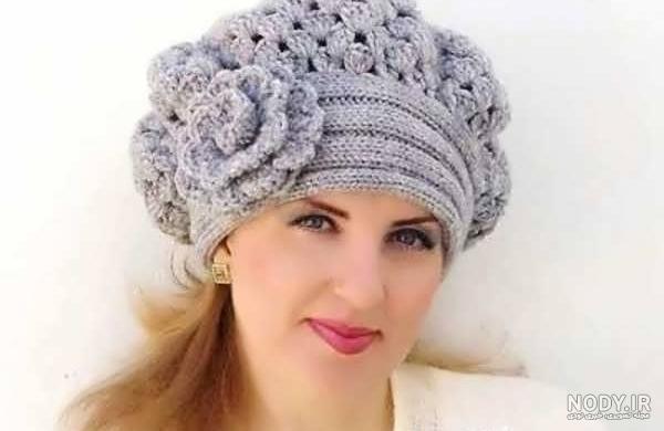 آموزش بافت کلاه پسرانه با دو میل به زبان فارسی