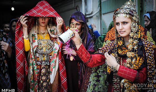 عکس های عروس ترکمنی