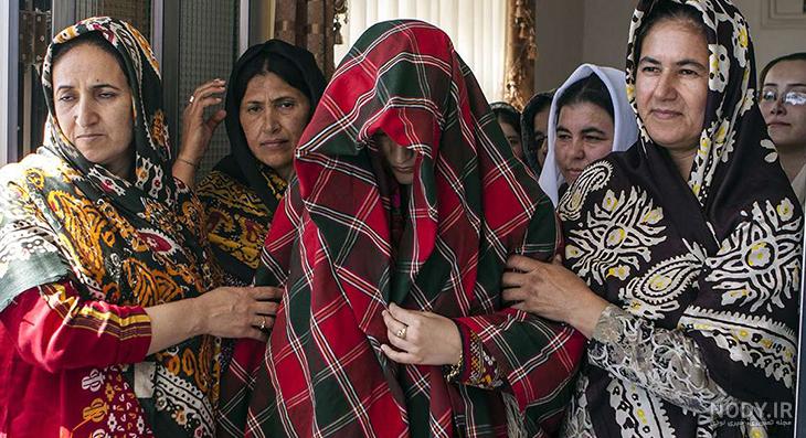 عکس پروفایل دختر ترکمن از پشت