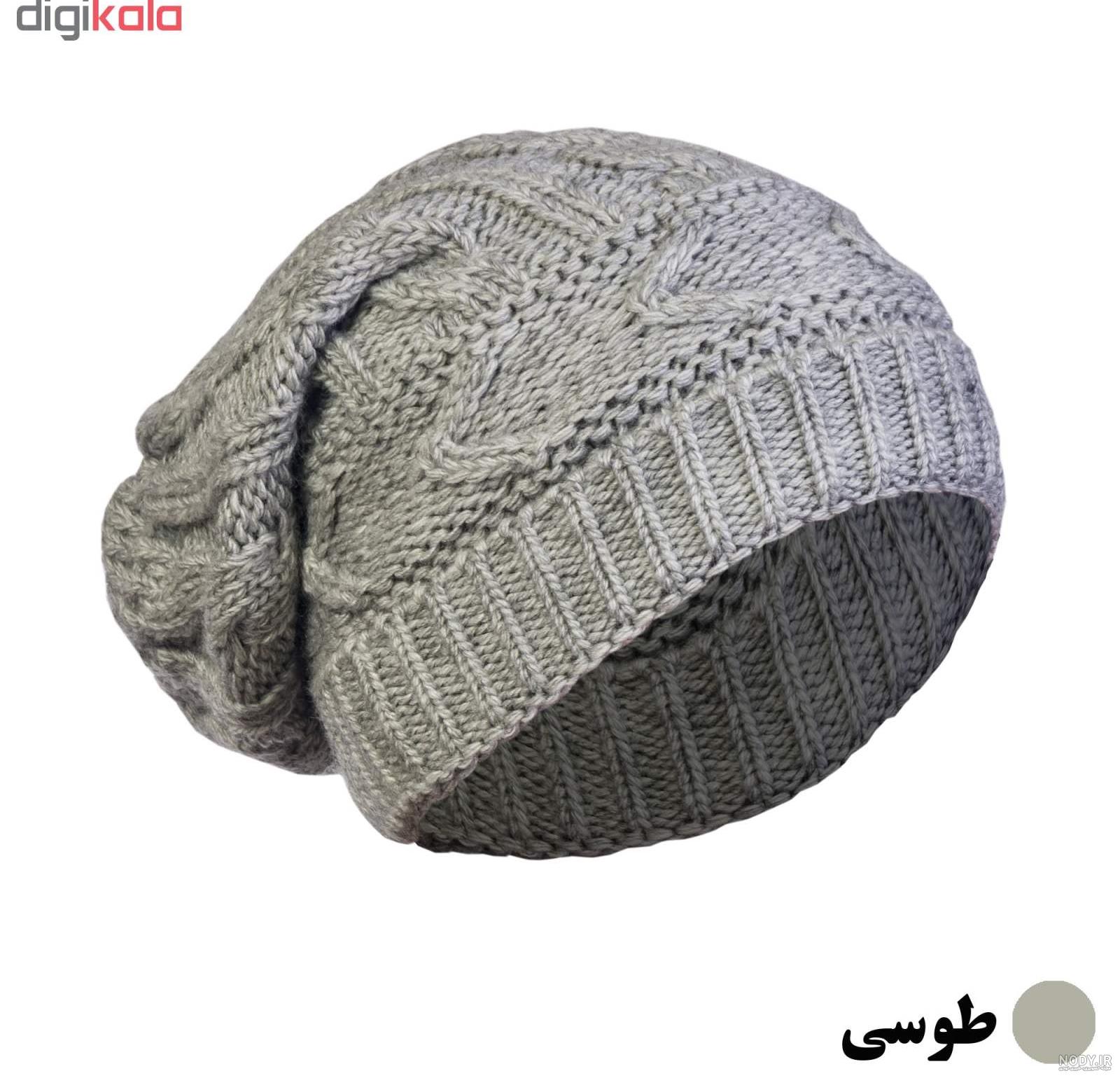 عکس کلاه بافتنی پسرانه شیک
