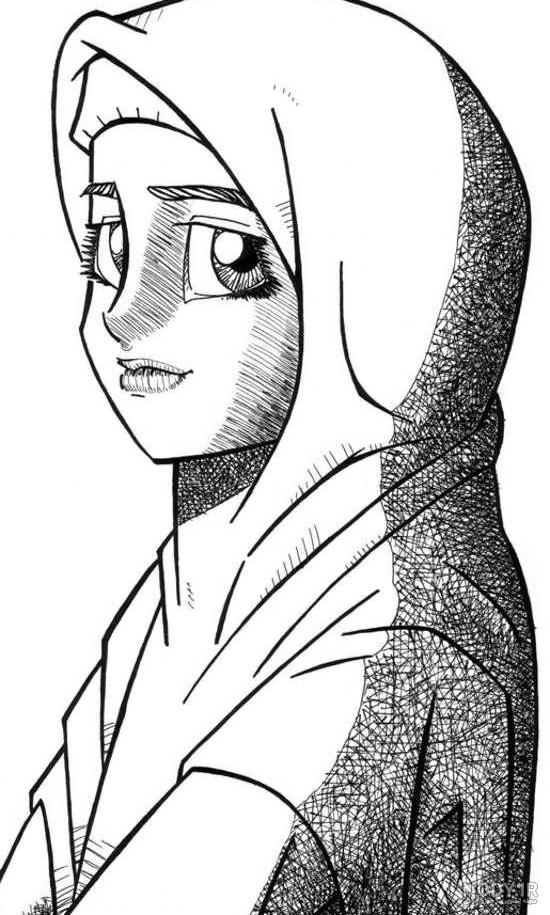ایده نقاشی حجاب ایده نقاشی حجاب