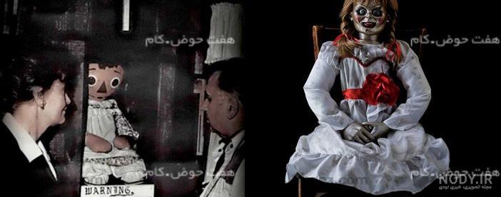 عکس عروسک انابل در موزه انگلستان عکس عروسک انابل در موزه انگلستان