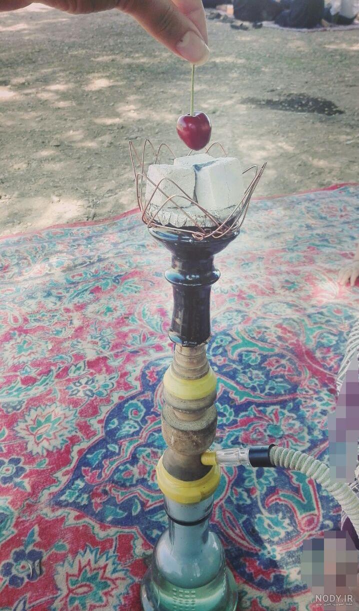 استوری فیک قلیون کشیدن دخترانه