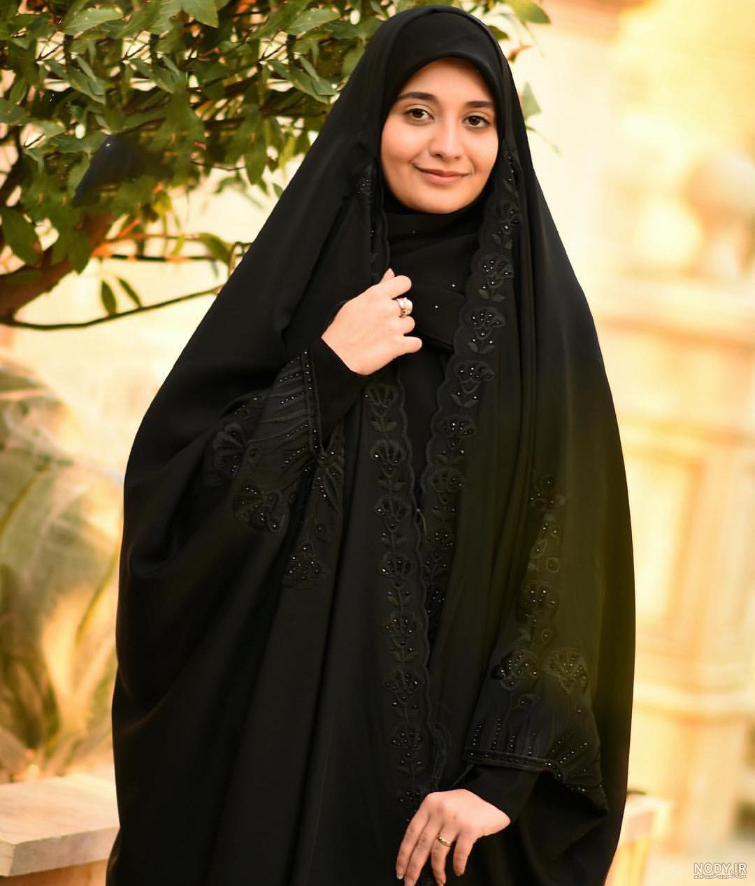 عکس زن زیبا چادری عکس زن زیبا چادری