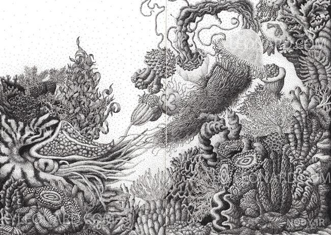 نقاشی با نقطه چین ساده نقاشی با نقطه چین ساده