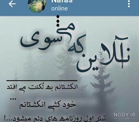 عکس نوشته آنلاین که میشوی عکس نوشته آنلاین که میشوی