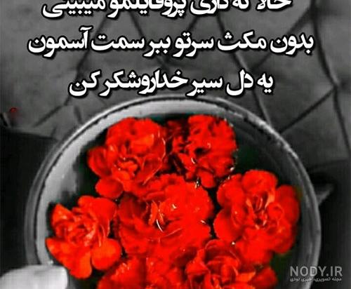 عکس گل نوشته دار خدا عکس گل نوشته دار خدا