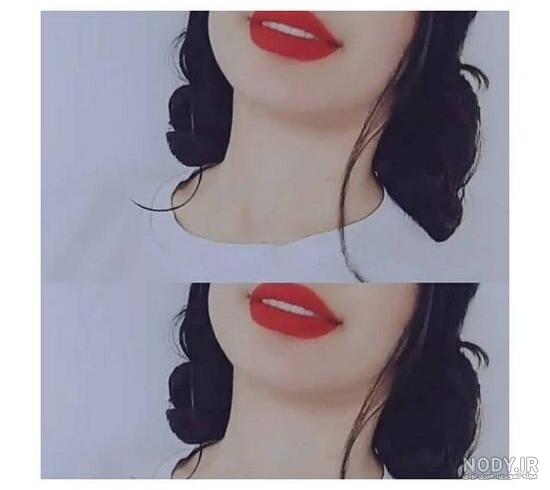 عکس پروفایل دخترونه فیک نصف صورت