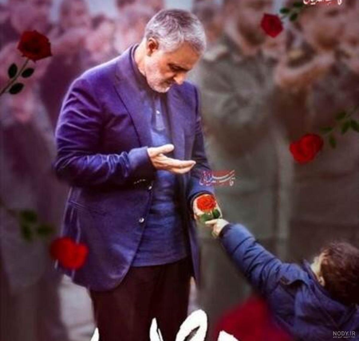 عکس سردار سلیمانی برای واتساپ