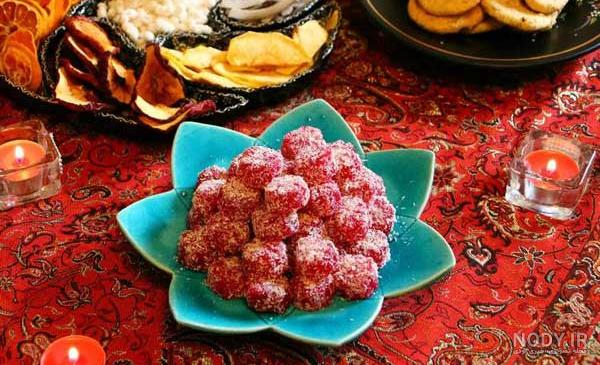 غذای شب یلدا در قدیم غذای شب یلدا در قدیم