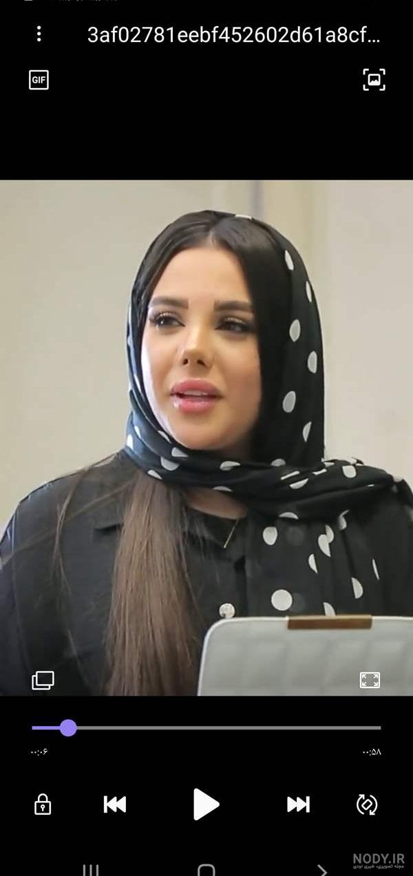عکس فاطمه حسینی و مستر چشمک