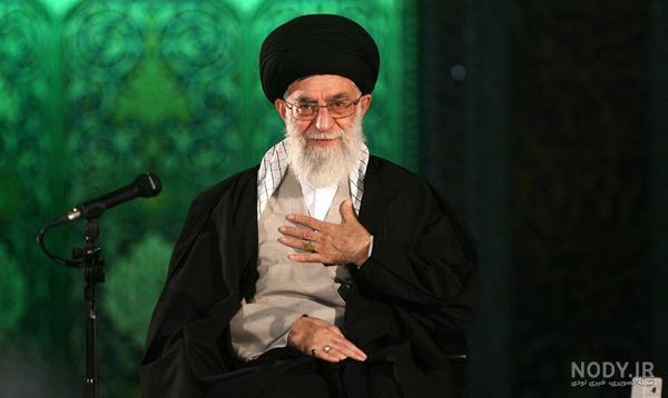 عکس رهبر خامنه ای و خمینی عکس رهبر خامنه ای و خمینی