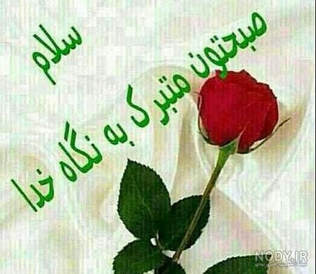 عکس سلام صبح بخیر پاییزی