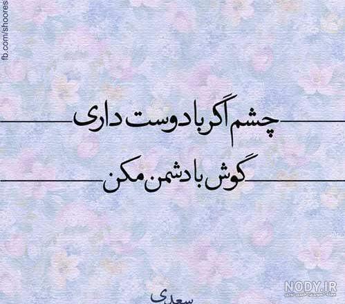 اشعار قاسم شعله سعدی