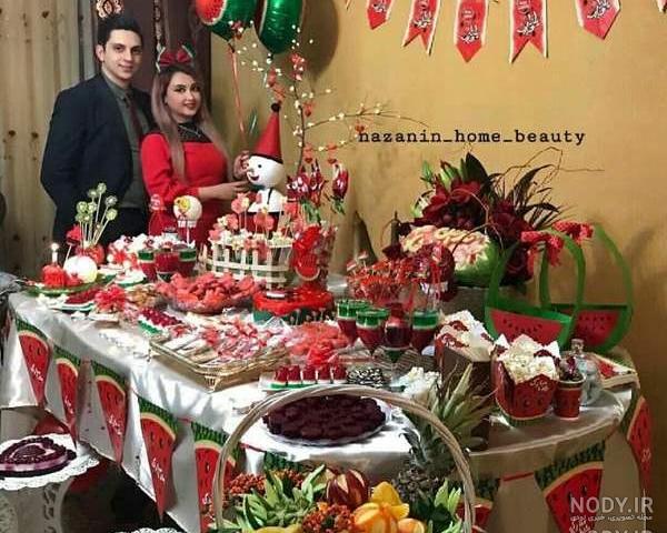سفره شب یلدا باکلاس