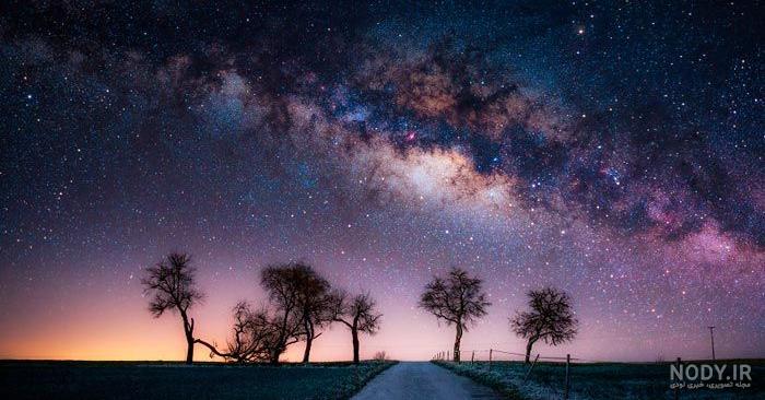 عکس ستاره واقعی در شب عکس ستاره واقعی در شب