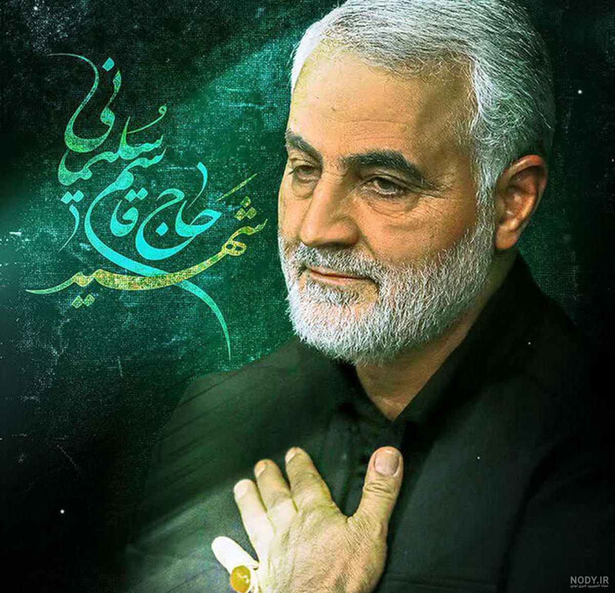 جنازه سردار سلیمانی در کفن